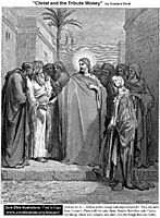 Christ And The Tribute Money, dore