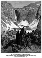 The Christian Army in the Mountains of Judea, dore