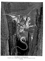 The Descent on The Monster, dore
