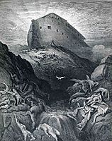 The Dove Sent Forth From The Ark, 1866, dore