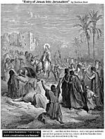 Entry Of Jesus Into Jerusalem, dore