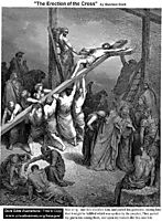 The Erection Of The Cross, dore