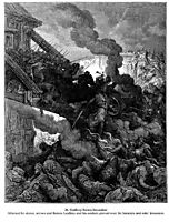 Godfrey enters Jerusalem, 1877, dore