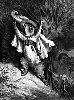 Help! The Marquis Of Carabas Is Drowning!, dore
