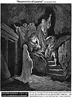 Resurrection Of Lazarus, dore