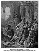 Sanuti Showing Maps of the East to Pope John XXII, dore