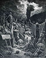 The Vision of the Valley of Dry Bones, 1866, dore