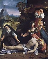 Lamentation over the Body of Christ, 1517, dossi