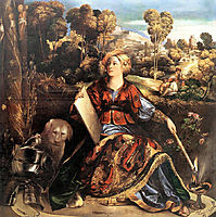 Melissa (Circe), 1507, dossi