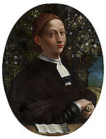Portrait of a Youth, probably Lucrezia Borgia, 1516, dossi