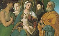 Sacra Conversazione, 1520, dossi