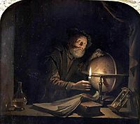 Astronomer, 1655, dou