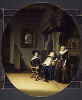 Burgomaster Hasselaar and His Wife, dou