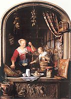 The Grocery Shop, 1672, dou