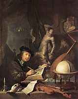 The Painter in his Workshop, 1647, dou