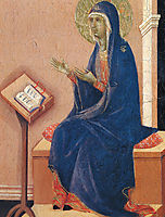 Annunciation (Fragment), 1311, duccio