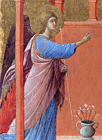 The Annunciation (Fragment), 1311, duccio