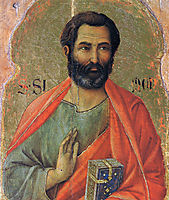 Apostle Simon, 1311, duccio