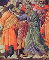 Arrest of Christ, 1311, duccio