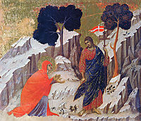 Christ Appearing to Mary, 1311, duccio