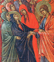 Crucifixion (Fragment) , 1311, duccio