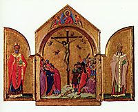Crucifixion triptych, 1305, duccio