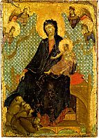 Franciscan Madonna, 1285, duccio