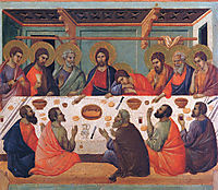 The Last Supper, 1311, duccio