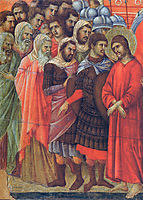 Pilate washes his hands, 1311, duccio
