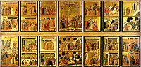 Scenes from Passion of Christ, 1308, duccio