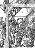 The Adoration of the Magi, durer