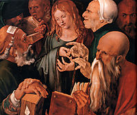 Christ among the Doctors, 1506, durer