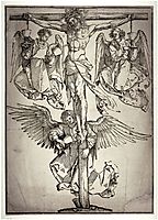 Christ on the Cross with Three Angels, 1525, durer