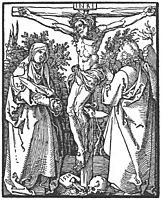 Christ on the Cross with the Virgin and St John, 1510, durer
