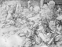 Christ on the Mount of Olives, durer