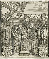 The Congress and Double Betrothal at Vienna, from The Triumphal Arch of Maximilian I, durer
