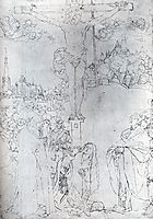 Crucifixion With Many Figures, 1523, durer