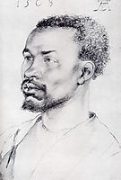 Head Of A Negro, 1508, durer