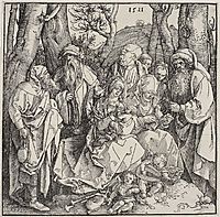 The Holy Kinship and Two Musical Angels, durer