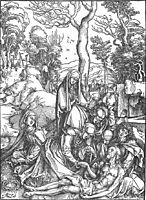The Lamentation for Christ, 1510, durer