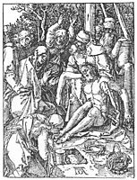 The Lamentation for Christ, 1511, durer