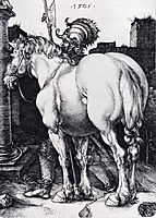 The Large Horse, 1505, durer