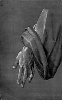 Left Hand of an Apostle, durer