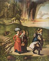 Lot-s escape , c.1496, durer