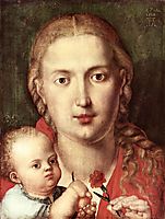 The Madonna of the Carnation, 1516, durer