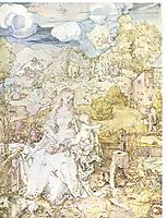 Madonna with the many animals , 1503, durer