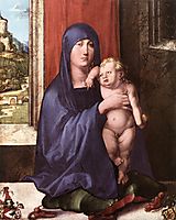 Madonna and Child, Haller Madonna, 1498, durer