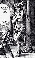 Man Of Sorrows By The Column (Engraved Passion), 1509, durer