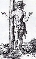 Man Of Sorrows With Hands Raised, 1500, durer