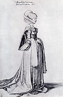 A Nuremberg Costume Study, 1500, durer